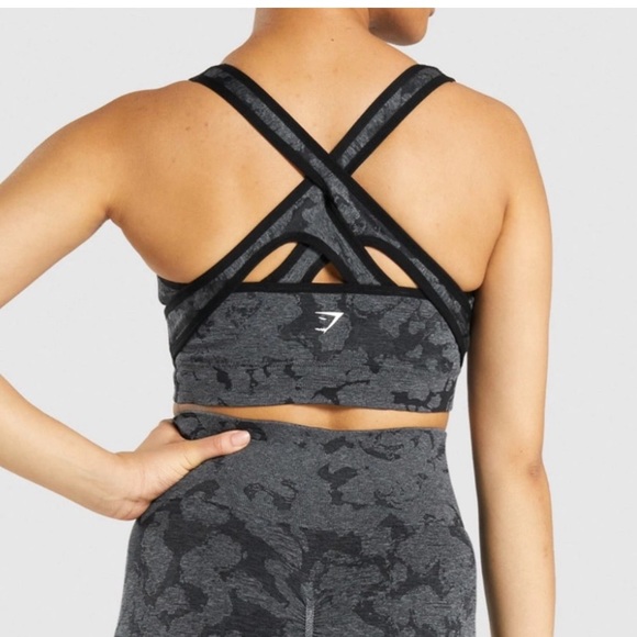 Gymshark Adapt Camo Seamless Leggings and Bra - Picture 2 of 8